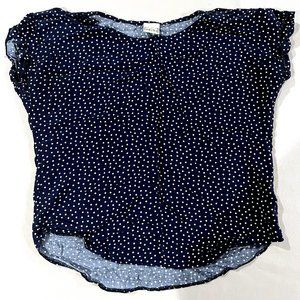 Scattered dot blouse